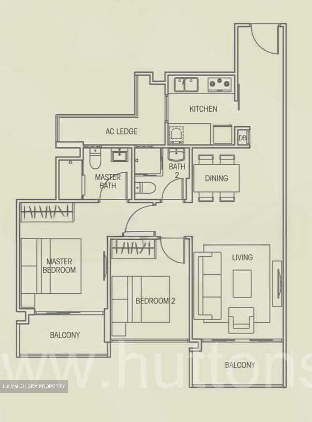 Vacanza @ East (D14), Condominium #584886661